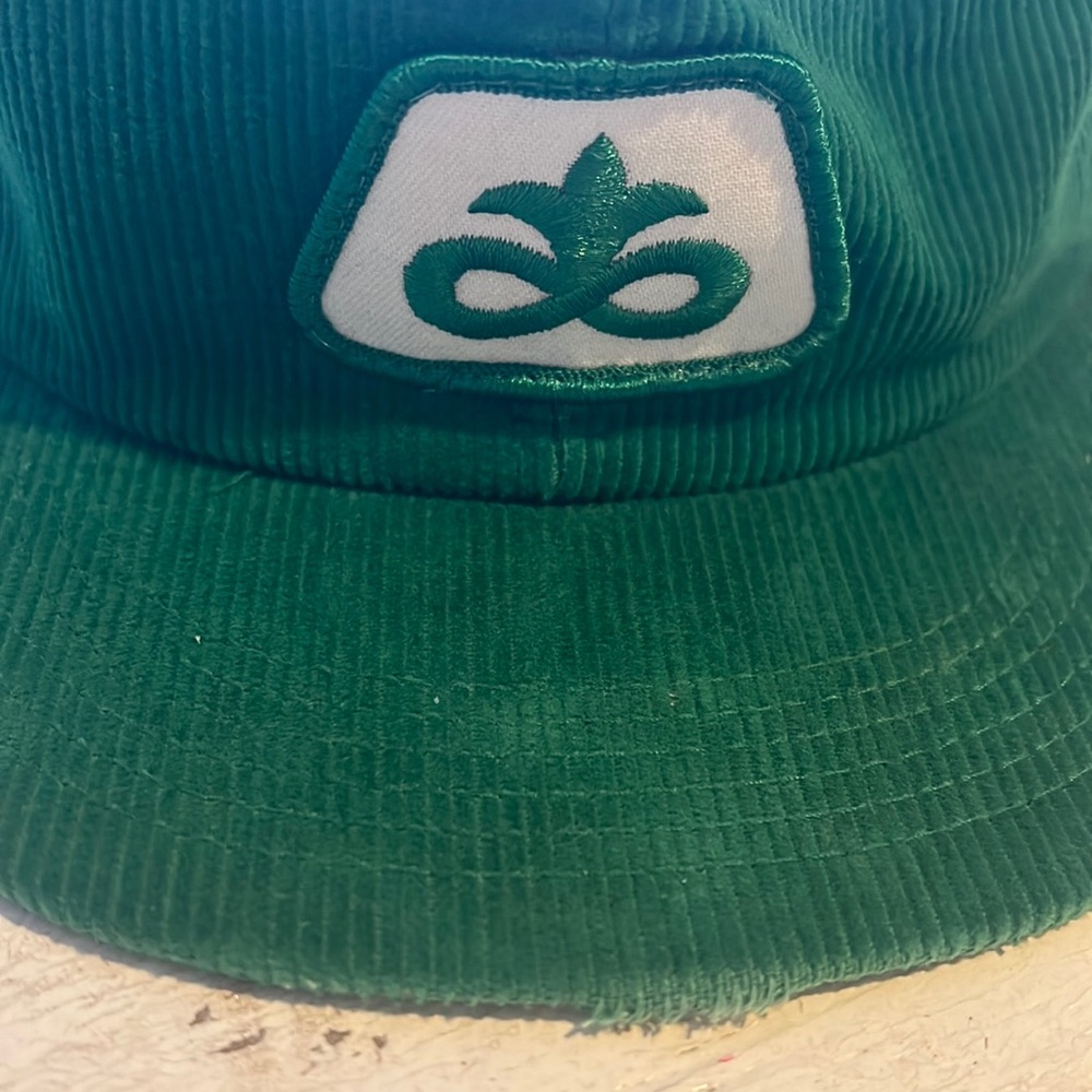 K brand corduroy hat green